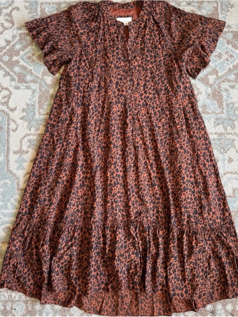 Anthropologie Size L Antoinette
Maxi Dress